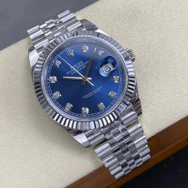 【 VS製 】ロレックスコピー時計 M126334-0016 デイトジャスト 41mm ブルー 高級感感じる